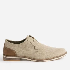 Eram Chaussures De Ville^Derby en textile chiné BEIGE