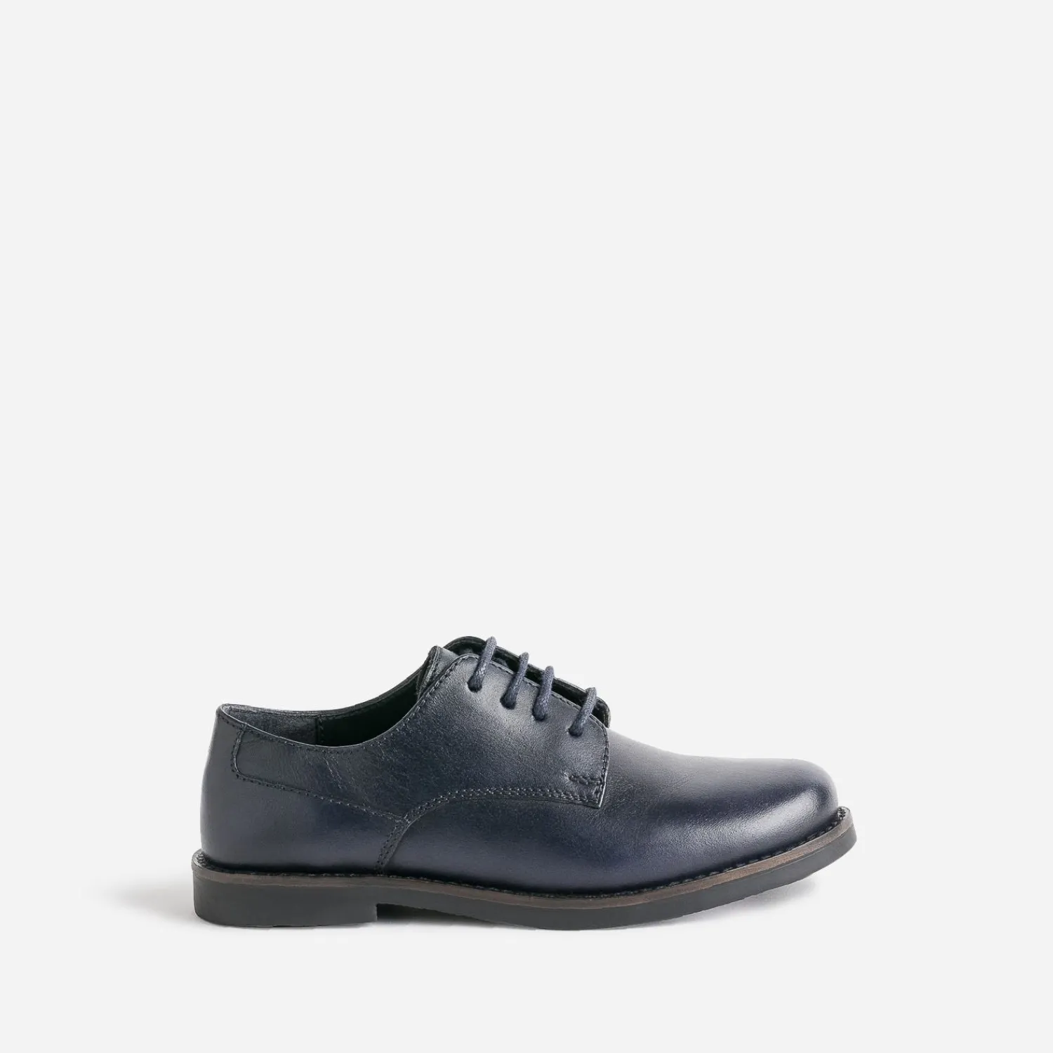 Buggy Baskets^Derby marine en cuir BLEU