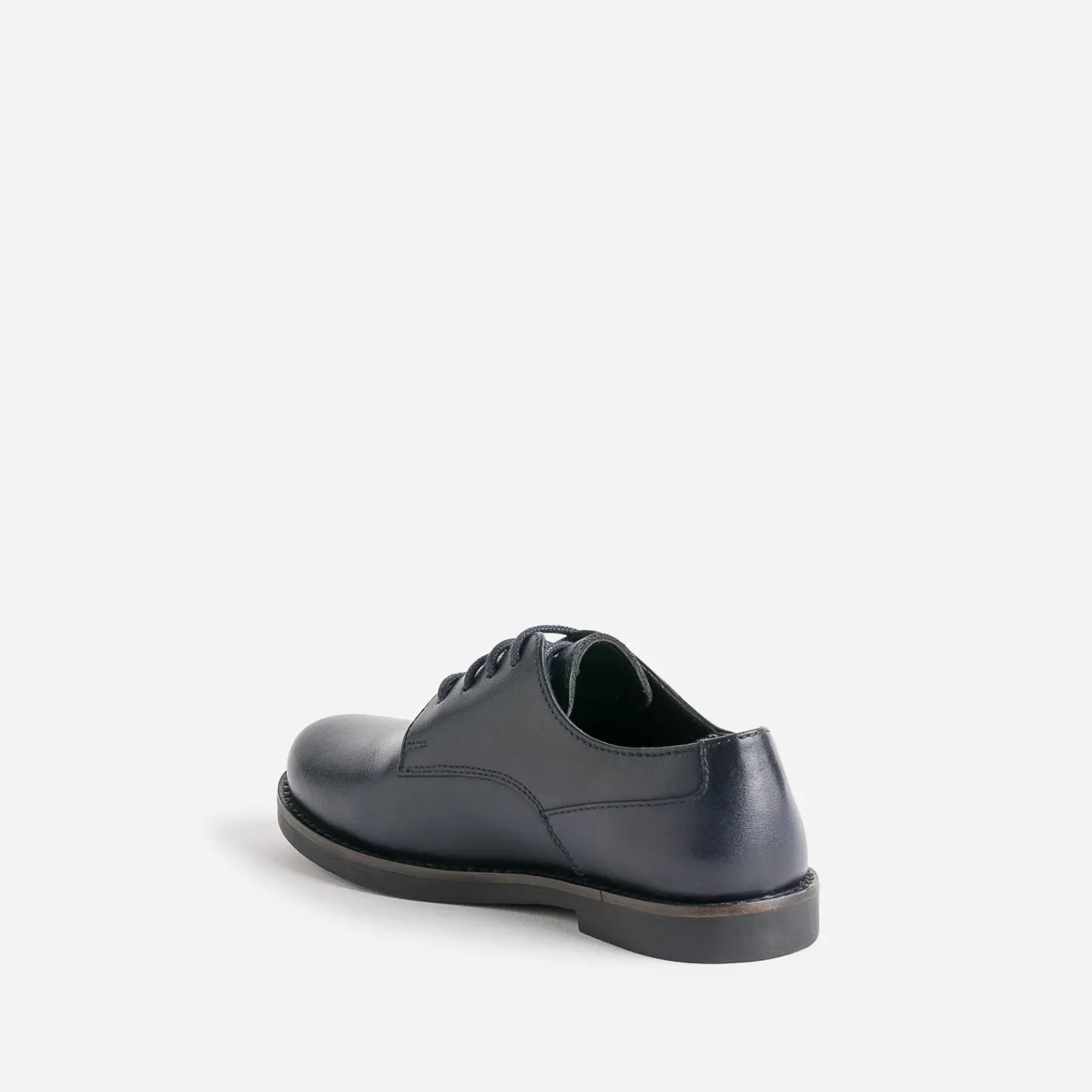 Buggy Baskets^Derby marine en cuir BLEU