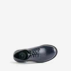 Buggy Baskets^Derby marine en cuir BLEU