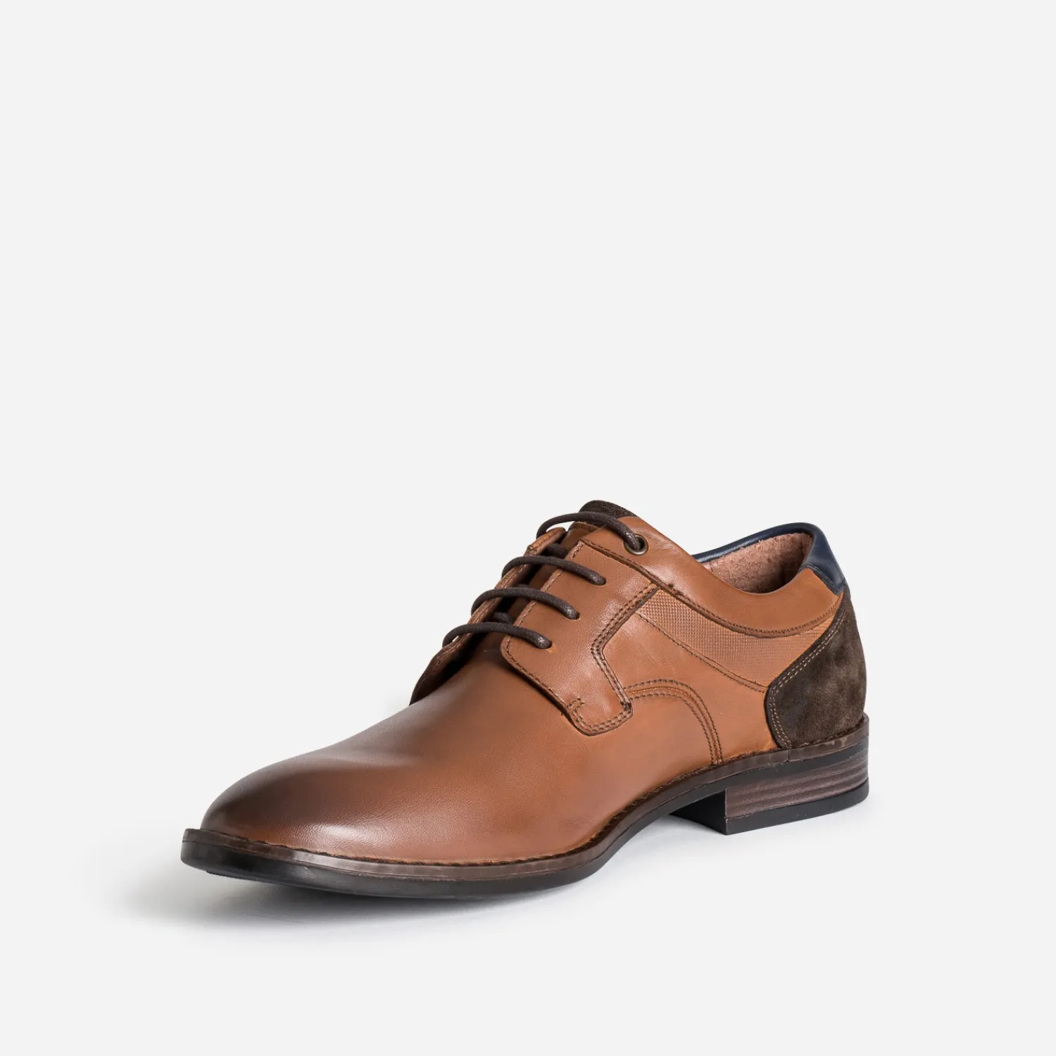 Eram Chaussures De Ville^Derby camel cuir MARRON