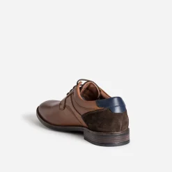 Eram Chaussures De Ville^Derby camel cuir MARRON