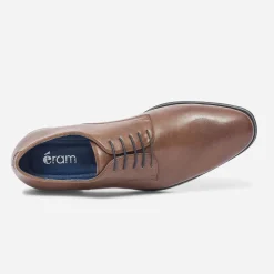 Eram Chaussures De Ville^Derby COGNAC