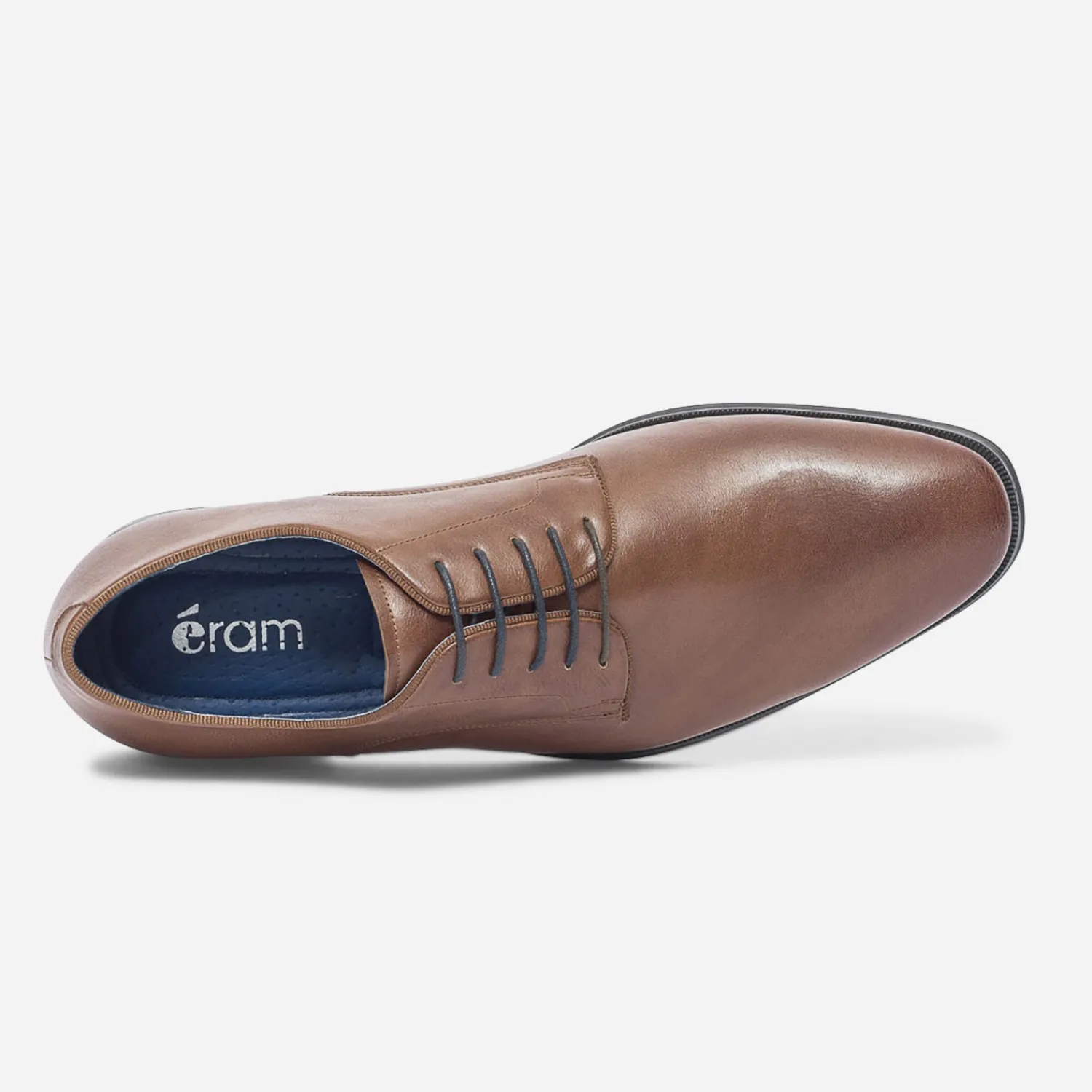 Eram Chaussures De Ville^Derby COGNAC