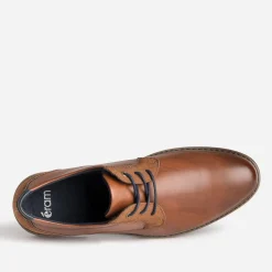 Eram Chaussures De Ville^Derby avec détails embossés COGNAC