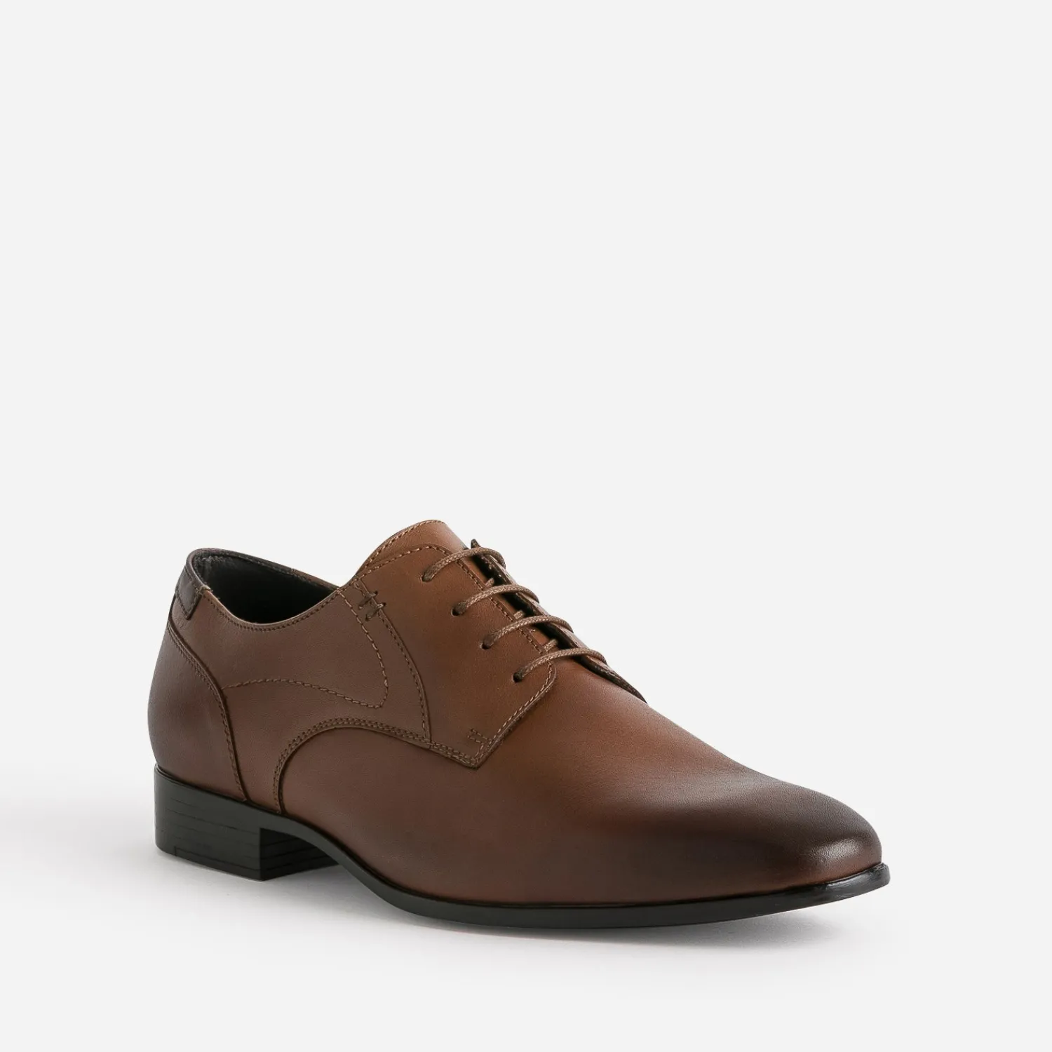Eram Chaussures De Ville^Derby cuir COGNAC