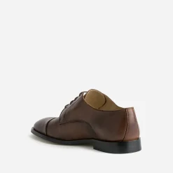 Eram Chaussures De Ville^Derby cuir bout droit COGNAC
