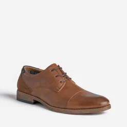 Eram Chaussures De Ville^Derby homme COGNAC