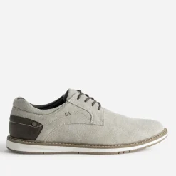 Eram Chaussures De Ville^Derby confort en toile BEIGE
