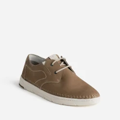 Eram Chaussures De Ville^Derby confort beige foncé en cuir BEIGE FONCE