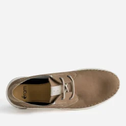 Eram Chaussures De Ville^Derby confort beige foncé en cuir BEIGE FONCE