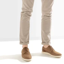 Eram Chaussures De Ville|Baskets/Tennis^Derby confort cuir éco-conçu CAMEL