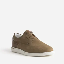 Eram Chaussures De Ville|Baskets/Tennis^Derby confort cuir éco-conçu CAMEL