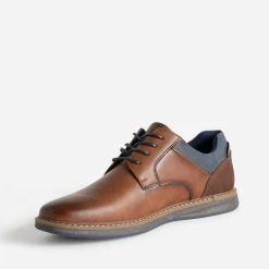 Eram Chaussures De Ville^Derby confort COGNAC