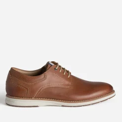 Eram Chaussures De Ville^Derby confort cuir COGNAC