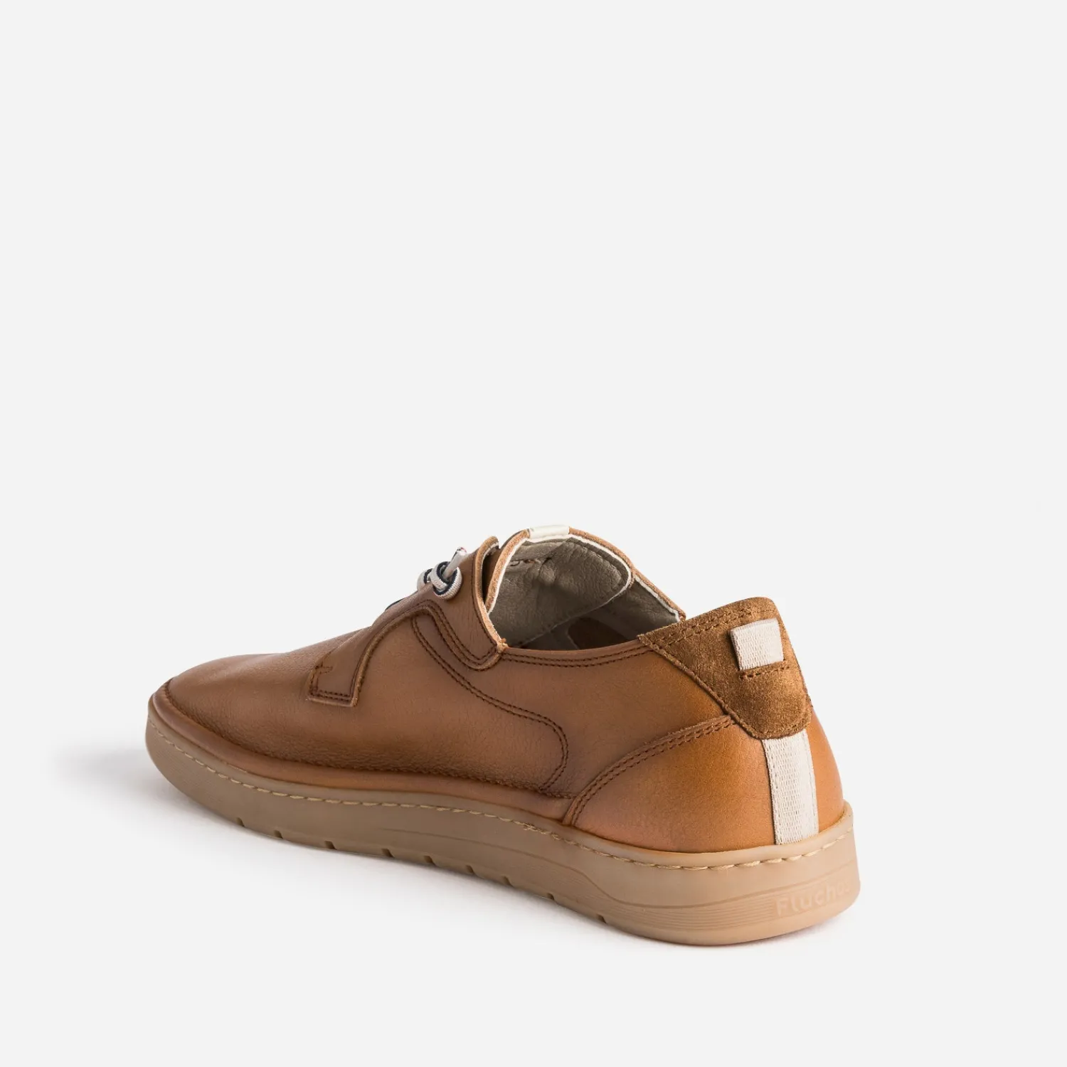 Fluchos Chaussures De Ville|Baskets/Tennis^Derby confort en cuir COGNAC