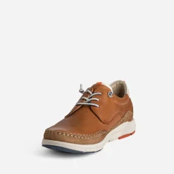 Fluchos Chaussures De Ville^Derby confort en cuir COGNAC