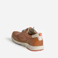 Fluchos Chaussures De Ville^Derby confort en cuir COGNAC