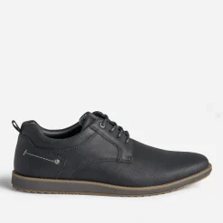 Eram Chaussures De Ville^Derby confort marine perforé NOIR