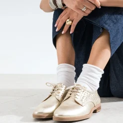 Eram Flex Derbies^Derby dé cuir ajouré OR
