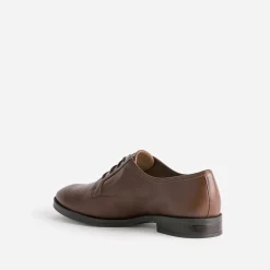 Eram Flex Derbies^Derby en cuir MARRON