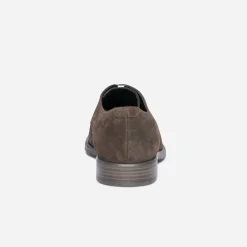 Eram Flex Chaussures De Ville^Derby en cuir velours MARRON