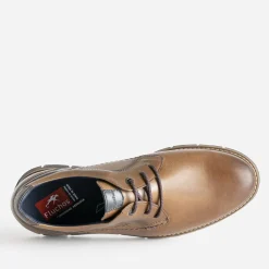 Fluchos Chaussures De Ville^Derby en cuir CAMEL