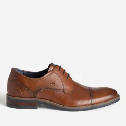 Fluchos Chaussures De Ville^Derby cuir COGNAC