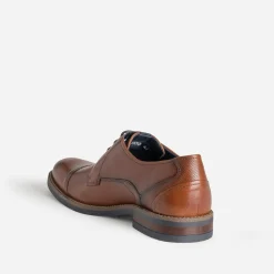 Fluchos Chaussures De Ville^Derby cuir COGNAC