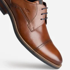 Fluchos Chaussures De Ville^Derby cuir COGNAC