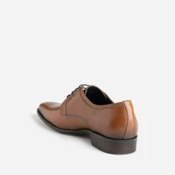 Fluchos Chaussures De Ville^Derby en cuir COGNAC