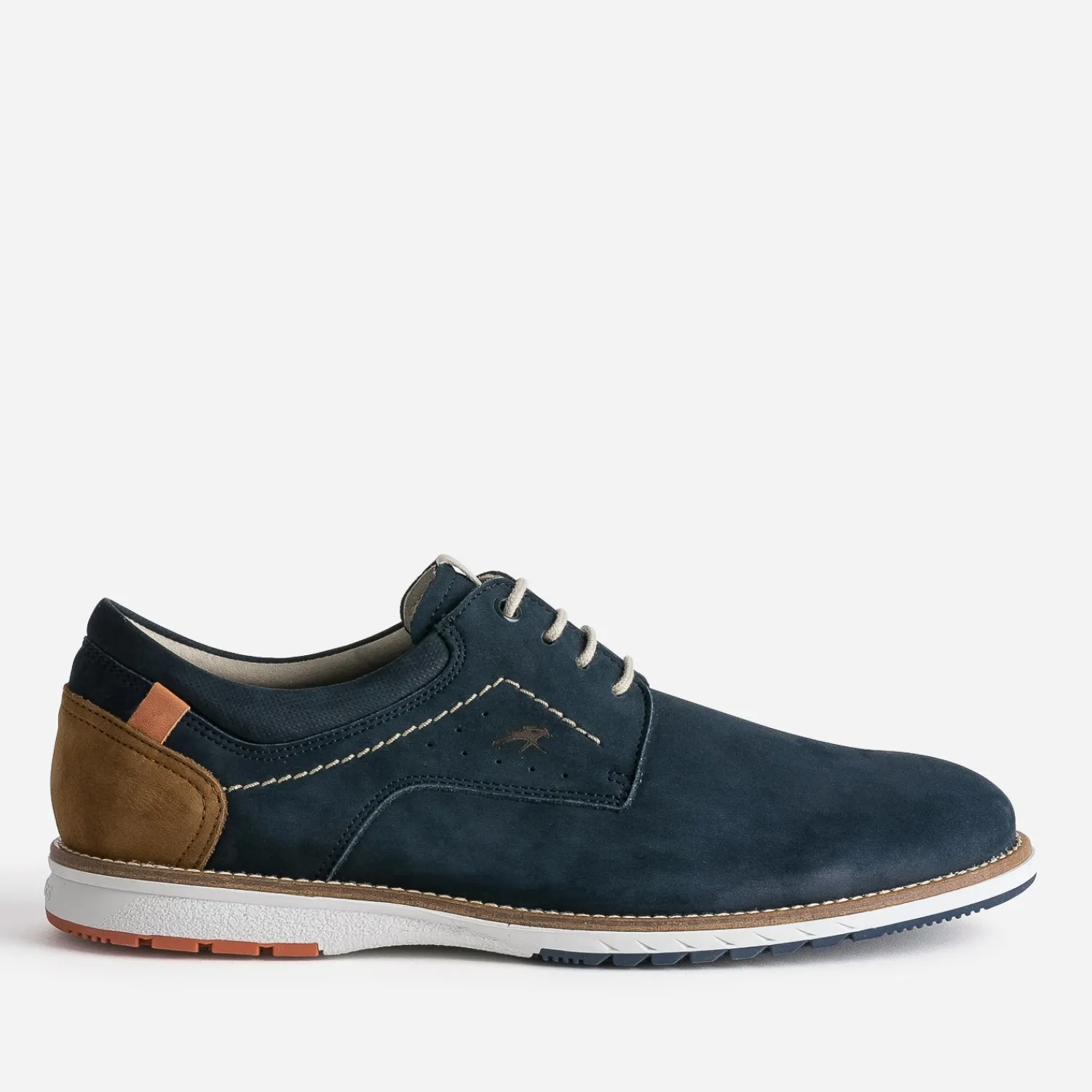 Fluchos Chaussures De Ville|Baskets/Tennis^Derby cuir nubuck MARINE