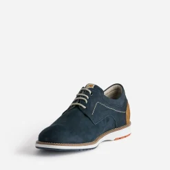 Fluchos Chaussures De Ville|Baskets/Tennis^Derby cuir nubuck MARINE