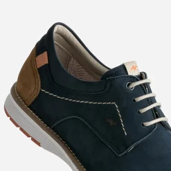 Fluchos Chaussures De Ville|Baskets/Tennis^Derby cuir nubuck MARINE