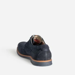 Fluchos Chaussures De Ville^Derby cuir velours MARINE