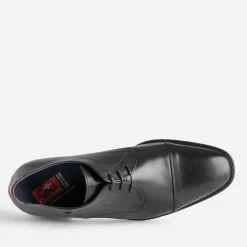 Fluchos Chaussures De Ville^Derby cuir bout droit NOIR