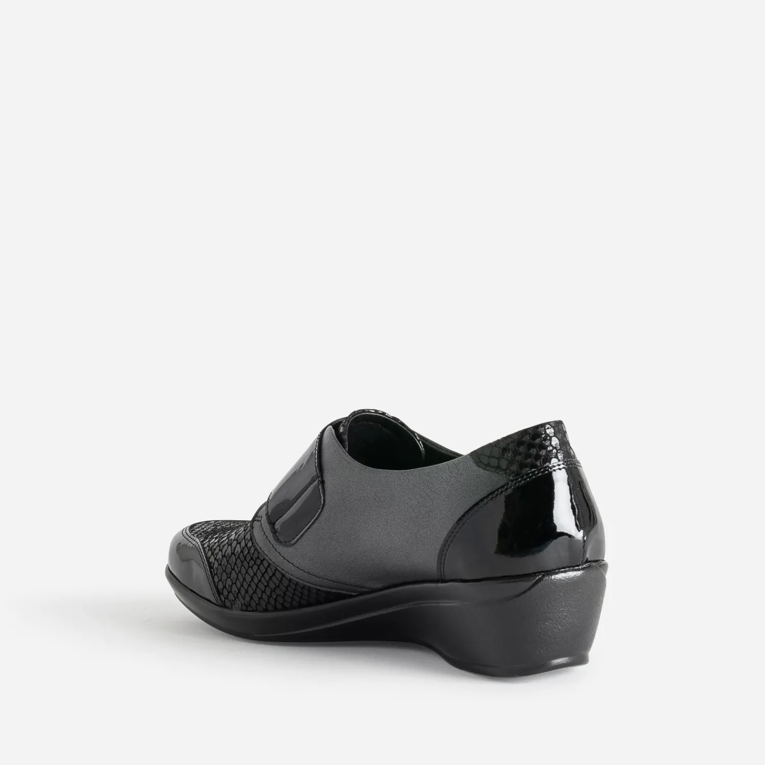 FRANCE ARNO Derbies^Derby gun et en cuir NOIR