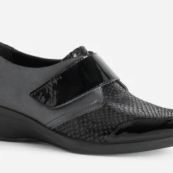 FRANCE ARNO Derbies^Derby gun et en cuir NOIR