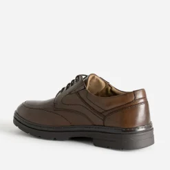 FRANCE ARNO Chaussures De Ville^Derby en cuir MARRON