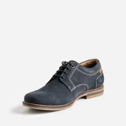 Eram Chaussures De Ville^Derby cuir nubuck MARINE