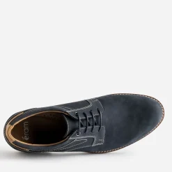Eram Chaussures De Ville^Derby cuir nubuck MARINE
