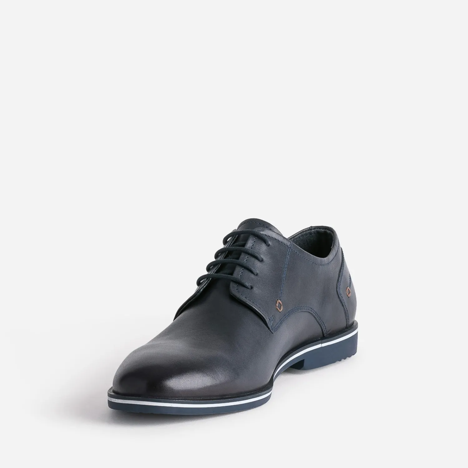 Eram Chaussures De Ville^Derby en cuir MARINE