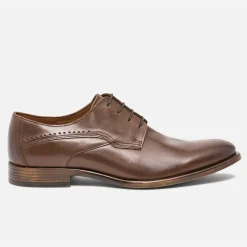 Eram Chaussures De Ville^Derby éco-conçu en cuir MARRON