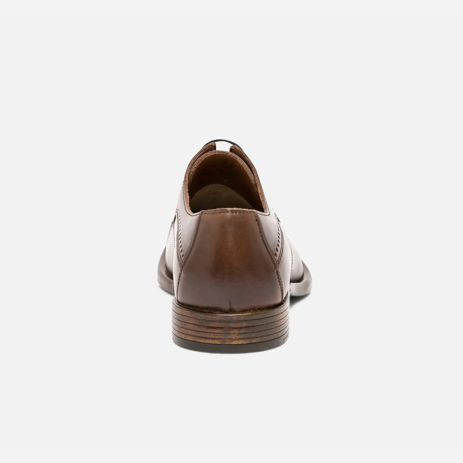 Eram Chaussures De Ville^Derby éco-conçu en cuir MARRON