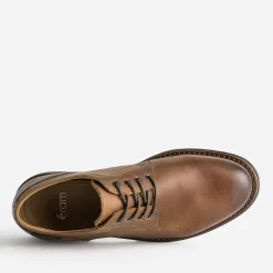 Eram Chaussures De Ville^Derby cuir semelle crantée MARRON