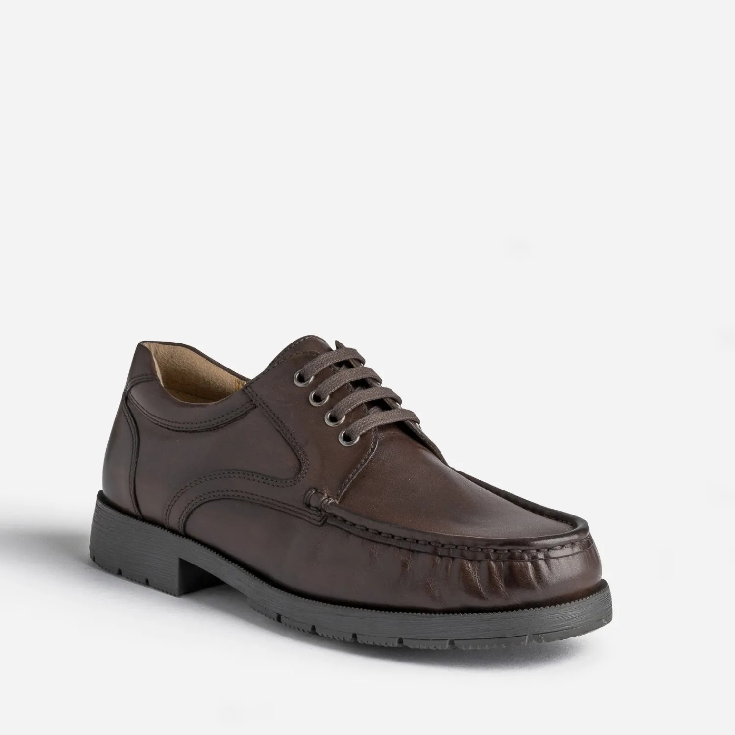 Eram Chaussures De Ville^Derby en cuir MARRON