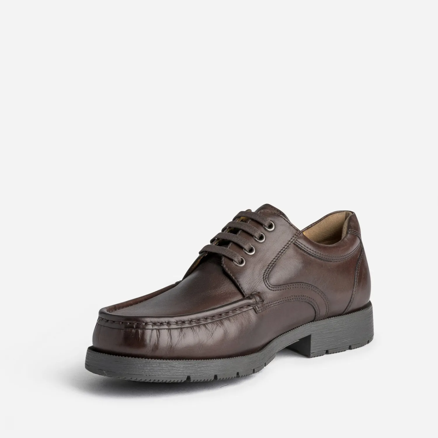 Eram Chaussures De Ville^Derby en cuir MARRON