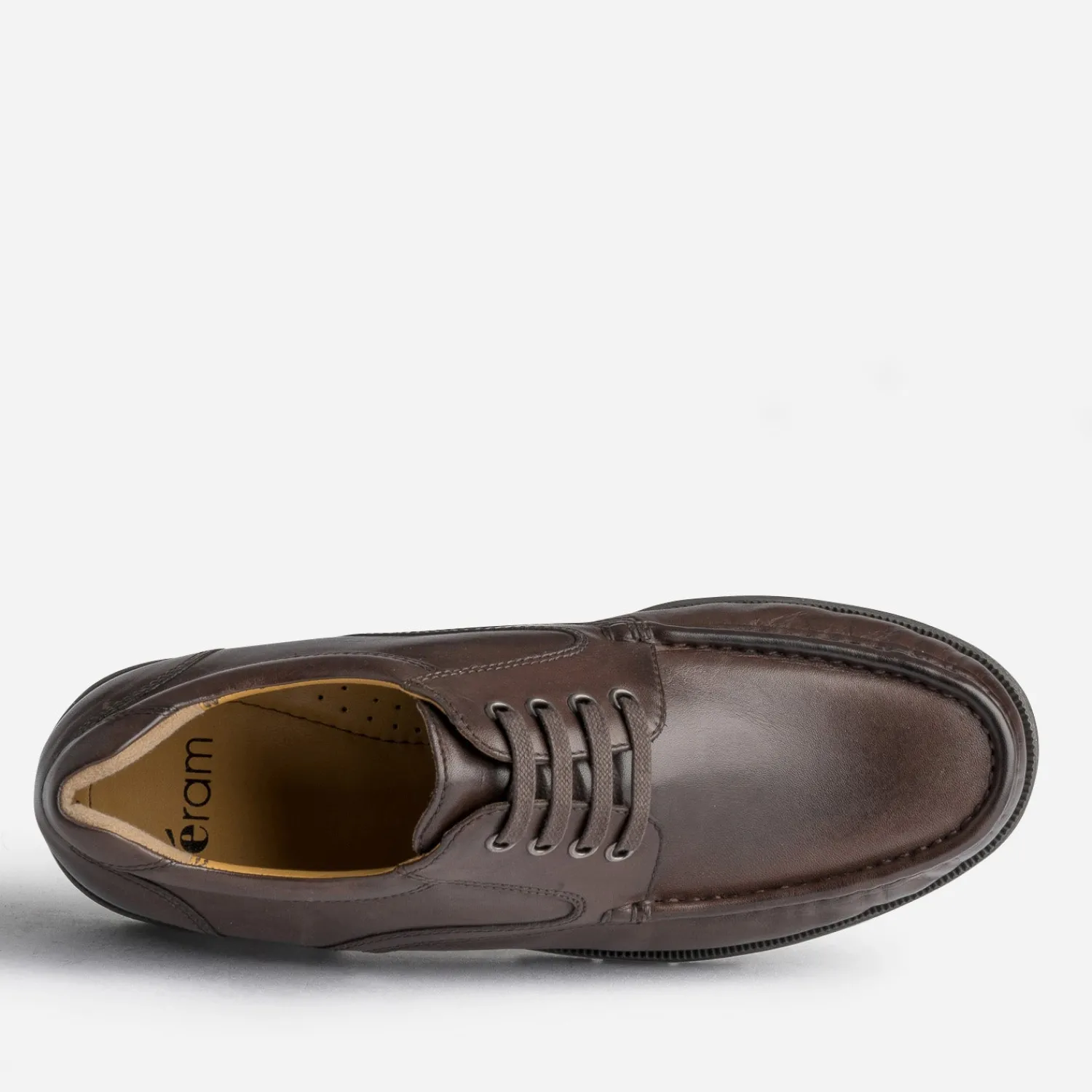 Eram Chaussures De Ville^Derby en cuir MARRON