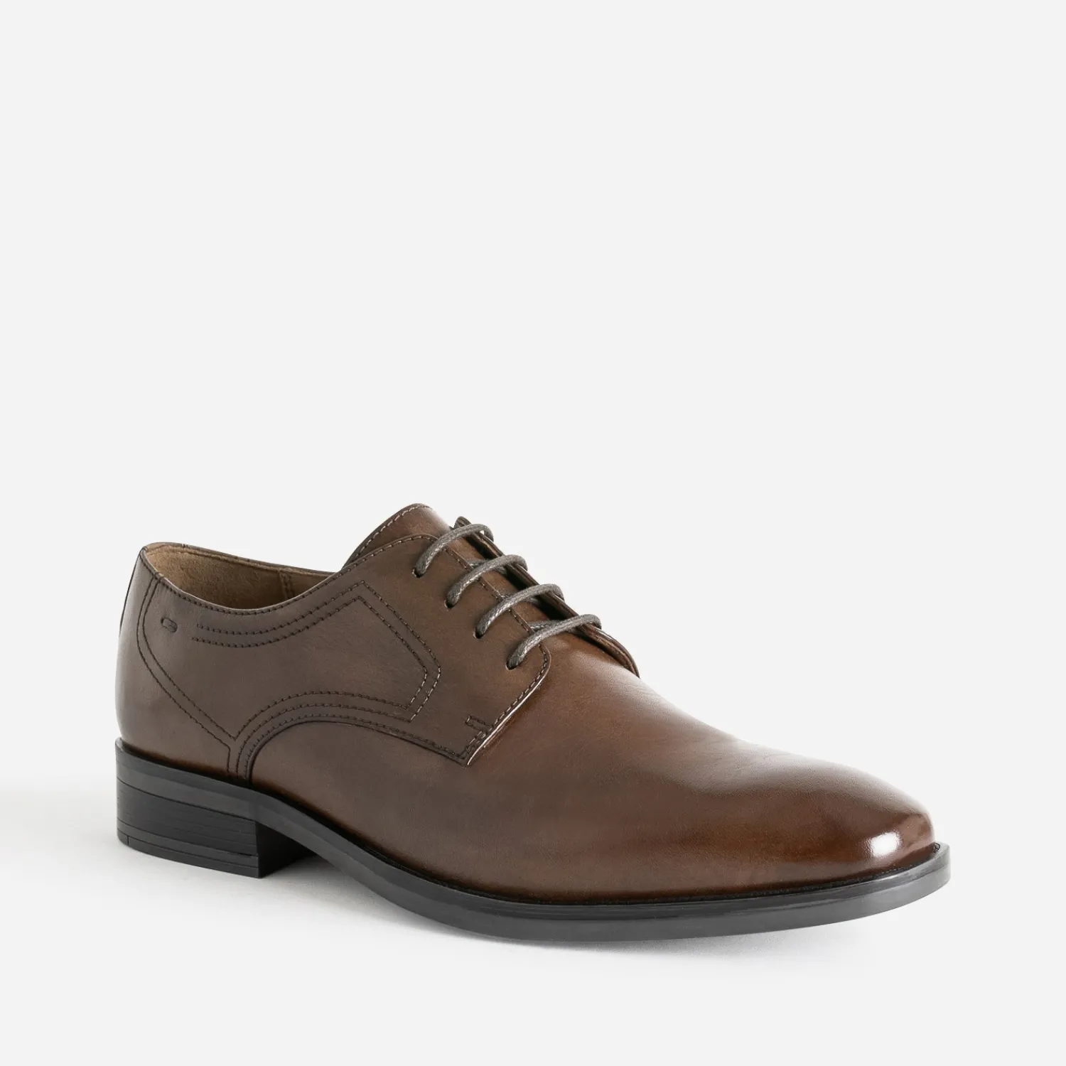 Eram Chaussures De Ville^Derby en cuir MARRON