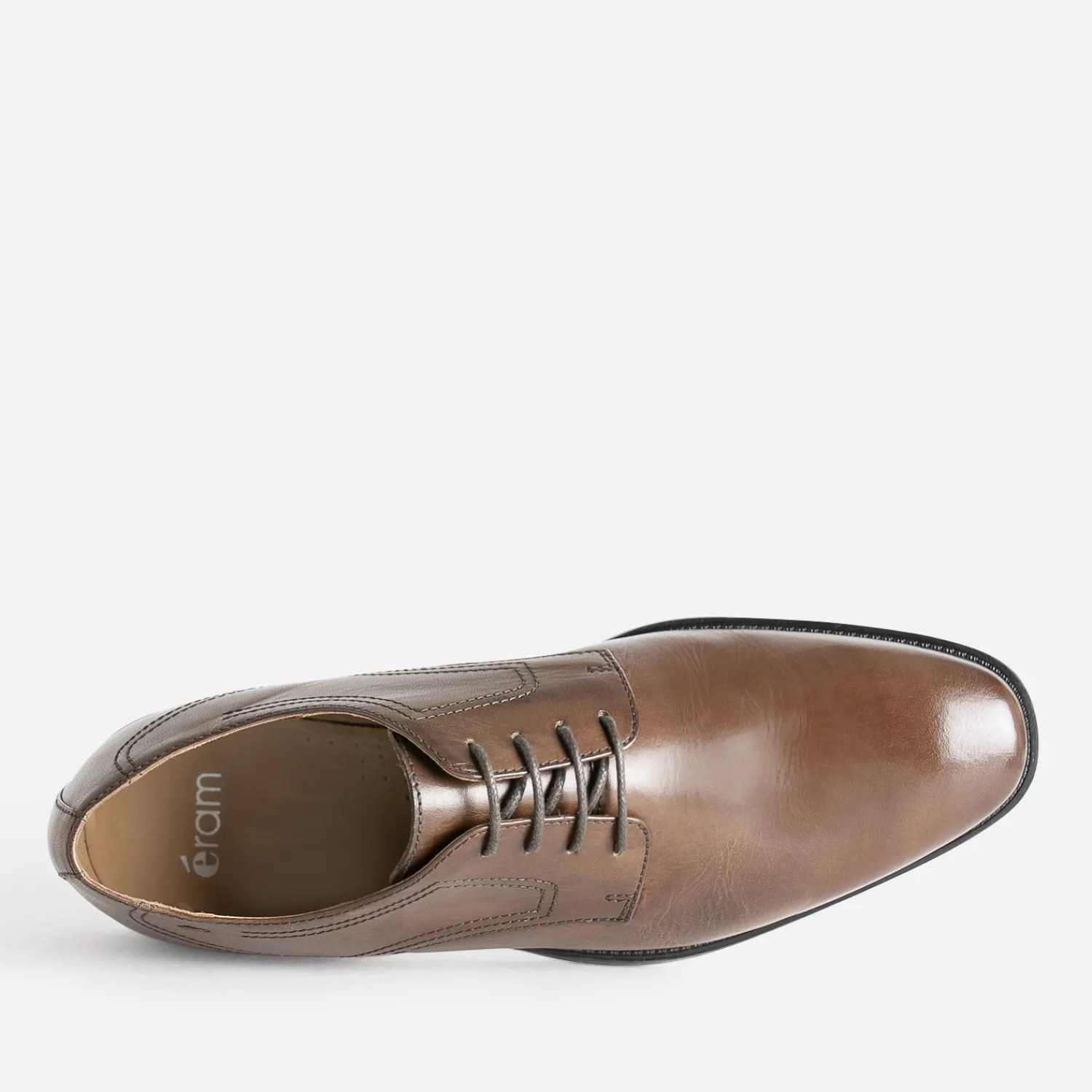 Eram Chaussures De Ville^Derby en cuir MARRON